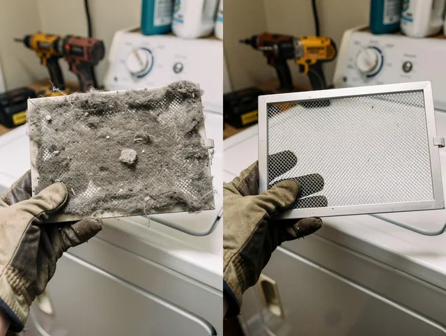 Professional lint trap cleaning by Port Charlotte Dryer Vent Cleaning in Port Charlotte