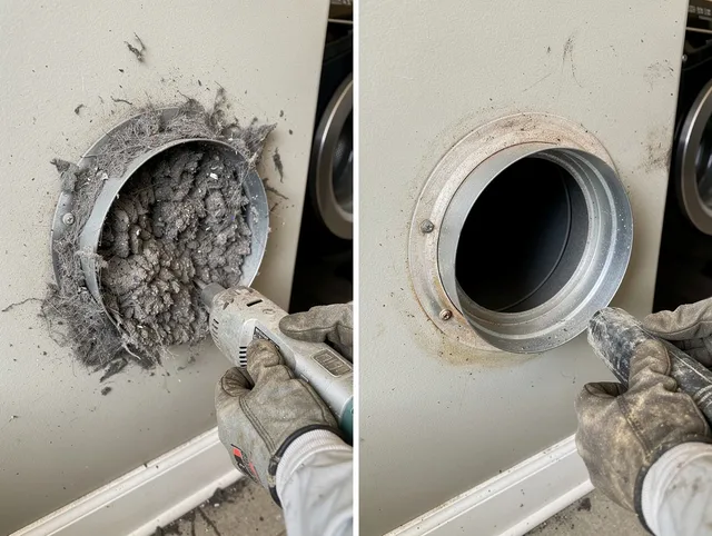 Professional clogged vent cleaning by Port Charlotte Dryer Vent Cleaning in Port Charlotte