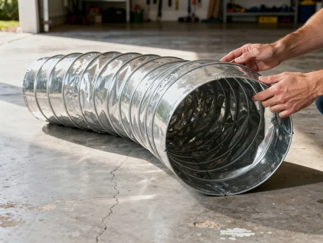 Port Charlotte Dryer Vent Cleaning specialist using advanced equipment for thorough duct cleaning in Port Charlotte