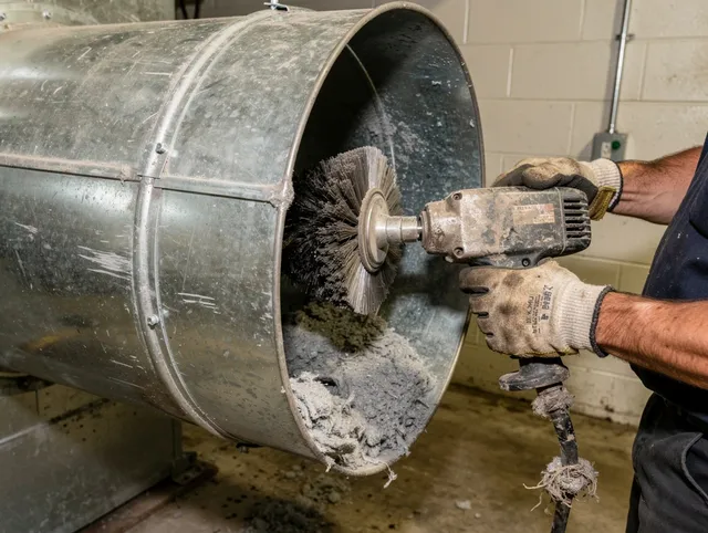 Industrial-grade dryer vent cleaning by Port Charlotte Dryer Vent Cleaning in Port Charlotte