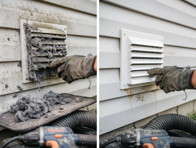 Residential dryer vent cleaning by Port Charlotte Dryer Vent Cleaning in Port Charlotte